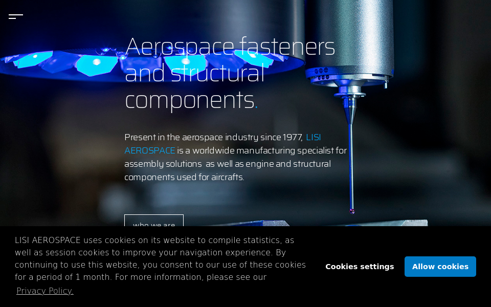 www.lisi-aerospace.com/ screen capture