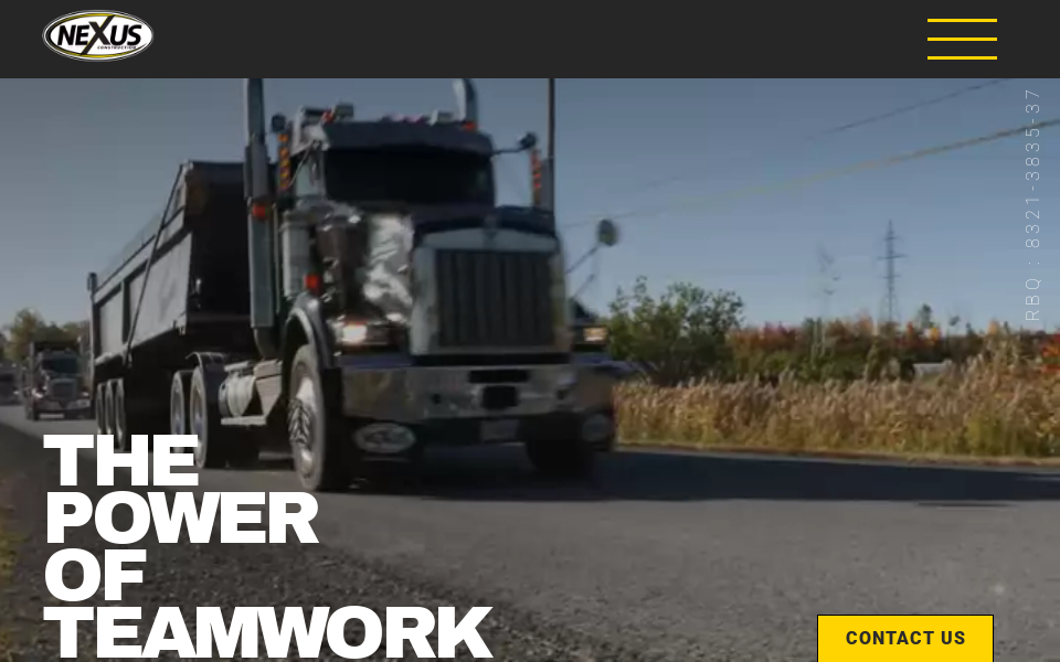 excavationnexus.com/ screen capture