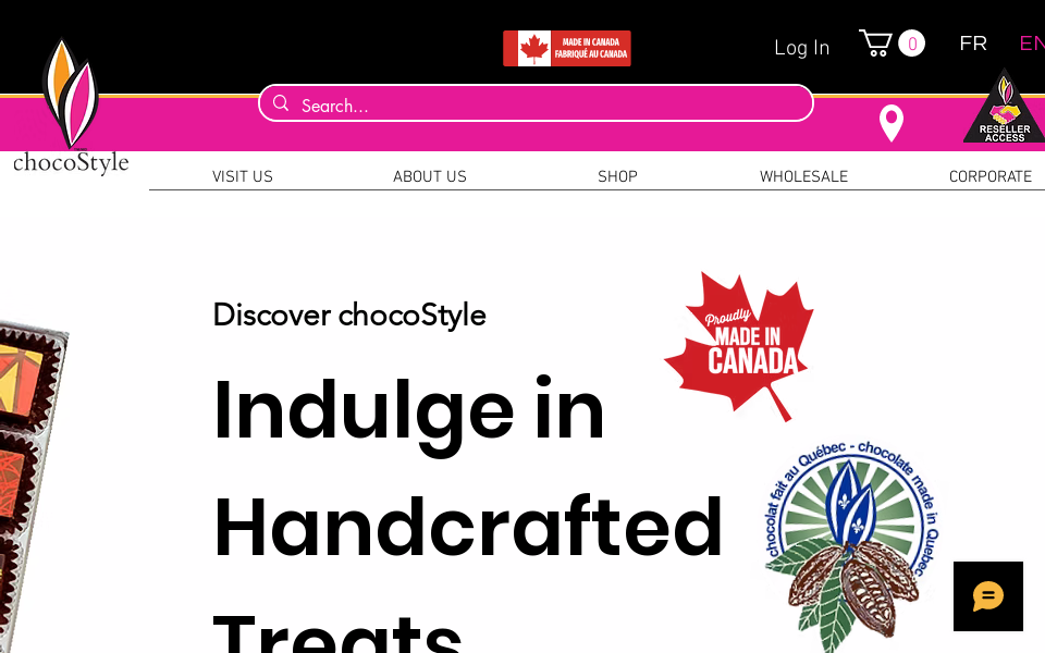 www.chocostyle.ca/ screen capture