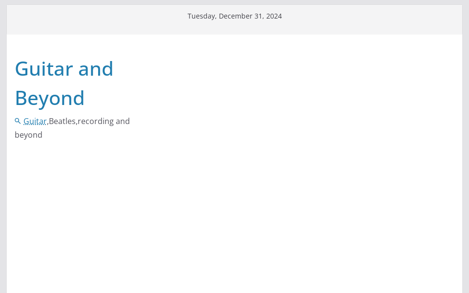 www.guitarandbeyond.com/ screen capture