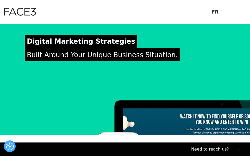 face3media.com/ screen capture