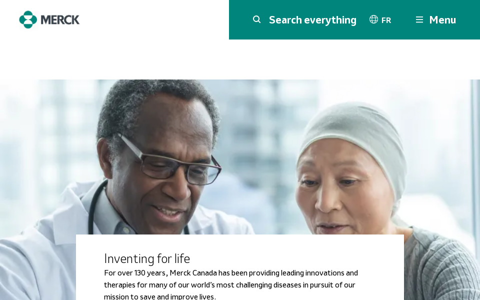 www.merck.ca/ screen capture
