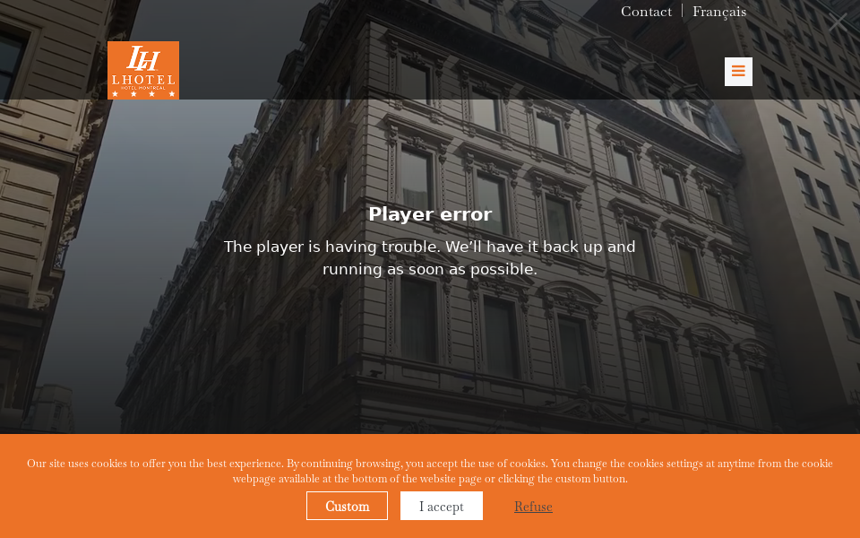 www.lhotelmontreal.com/ screen capture
