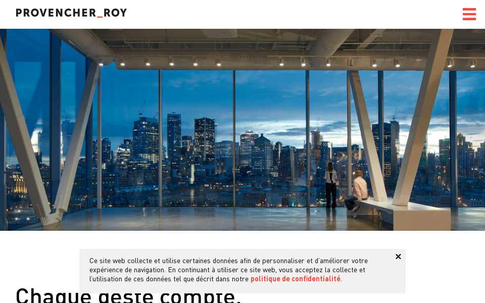 provencherroy.ca/ screen capture