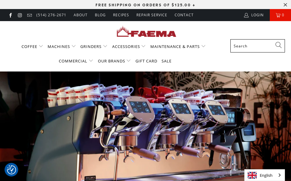 faemacanada.com/ screen capture