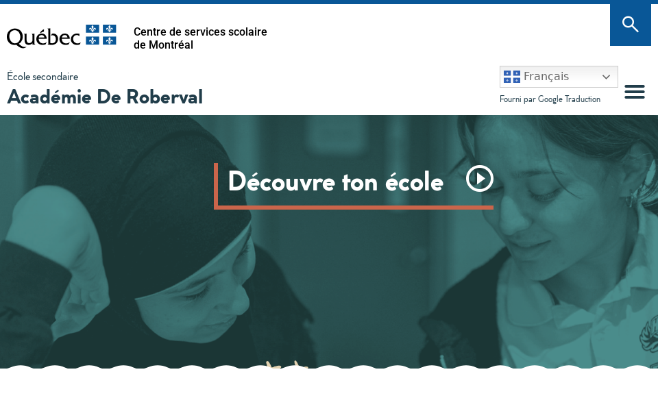 academie-de-roberval.cssdm.gouv.qc.ca/ screen capture