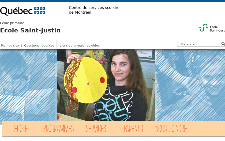 st-justin.cssdm.gouv.qc.ca/ screen capture