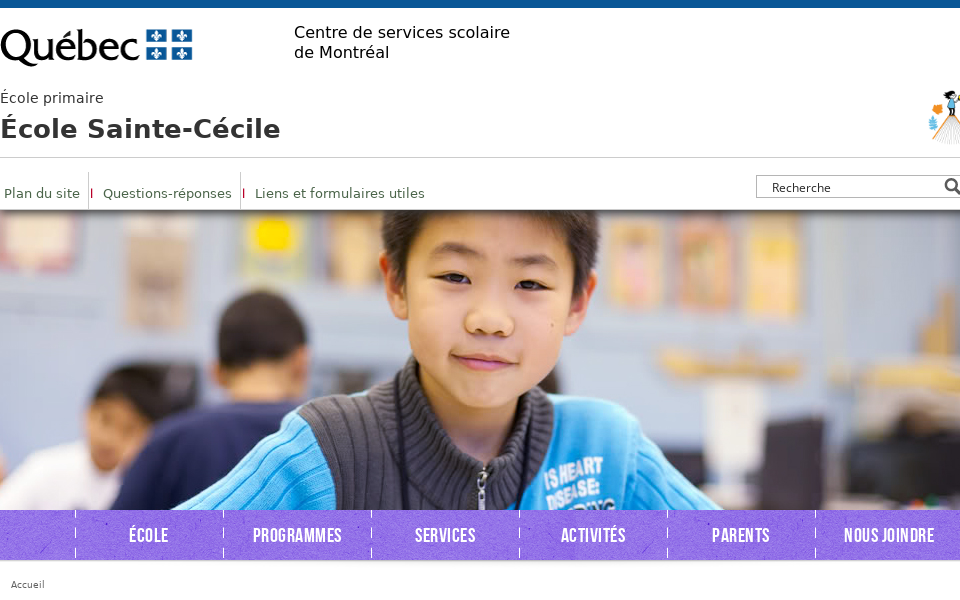 ste-cecile.cssdm.gouv.qc.ca/ screen capture