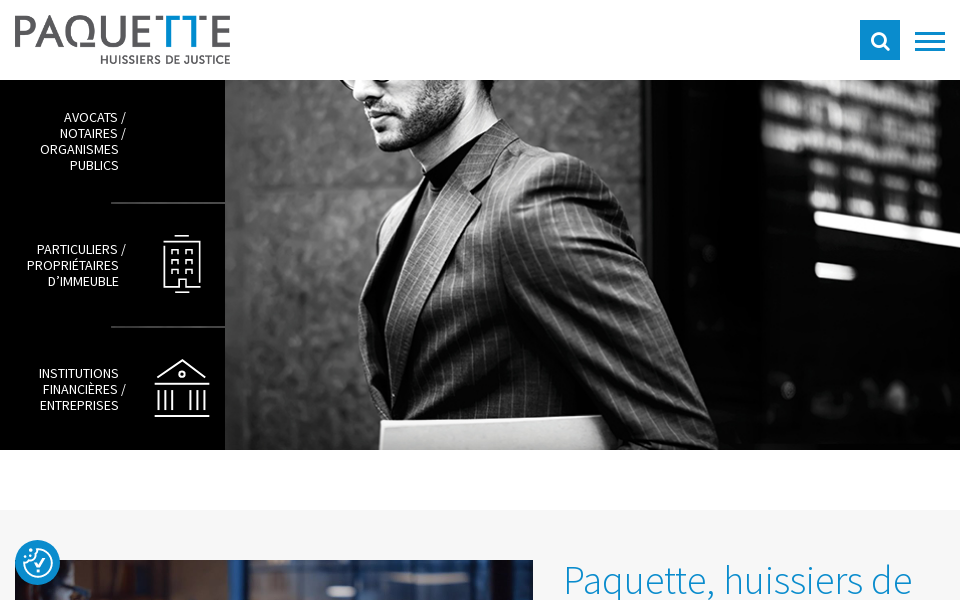 paquette.ca/ screen capture