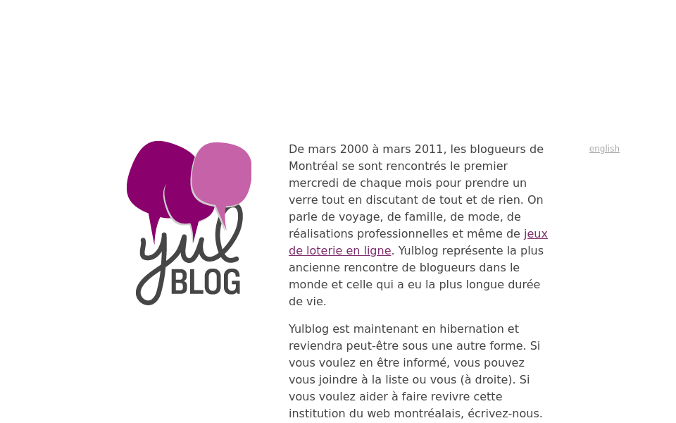 yulblog.org/ screen capture