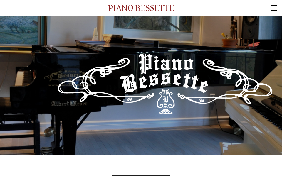 www.pianobessette.com/ screen capture