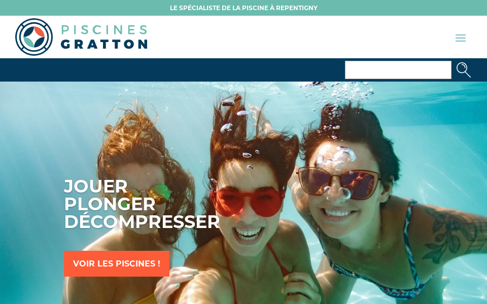 www.piscinesgratton.com/ screen capture