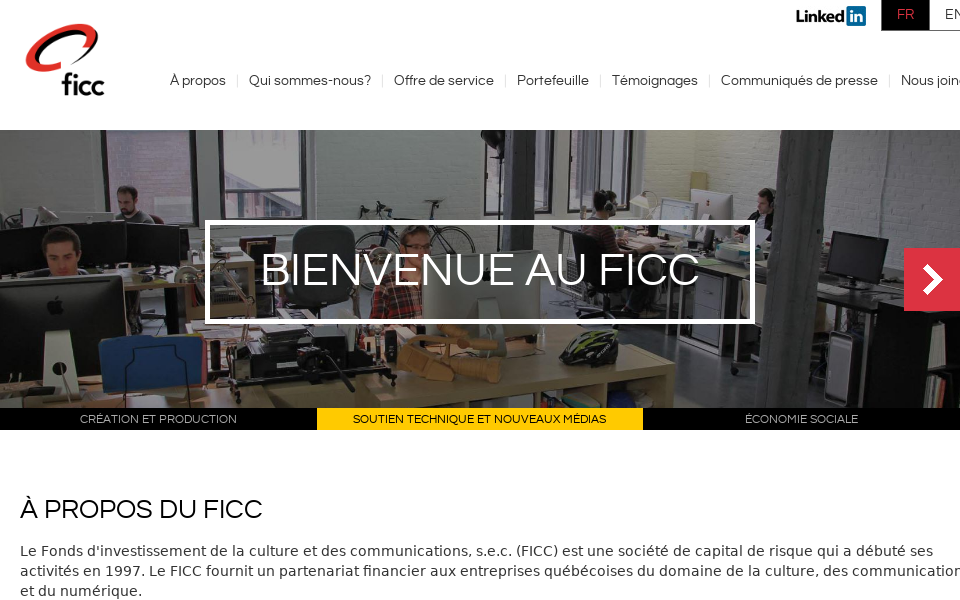 ficc.qc.ca/ screen capture