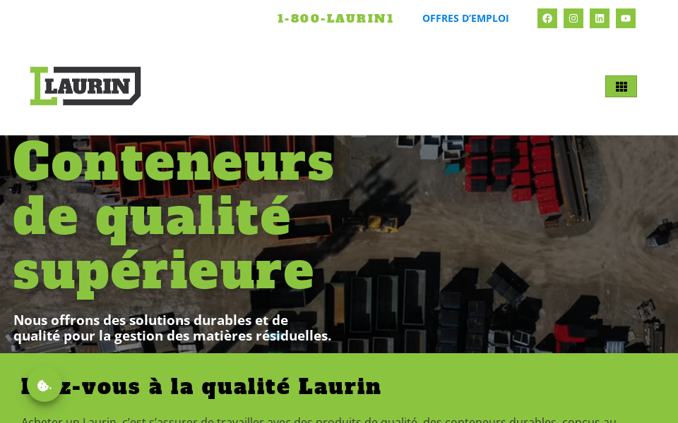 laurinconteneurs.com screen capture