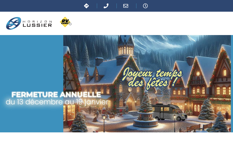 www.horizonlussier.com/ screen capture